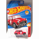 Hot Wheels 2026 Then and Now Austin Mini Cooper S JJK94 1:64 die-cast car on US card