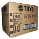 A large Mattel Hot Wheels Cars L2593 973G PM cardboard box containing 72 pieces, photographed on a solid white background.