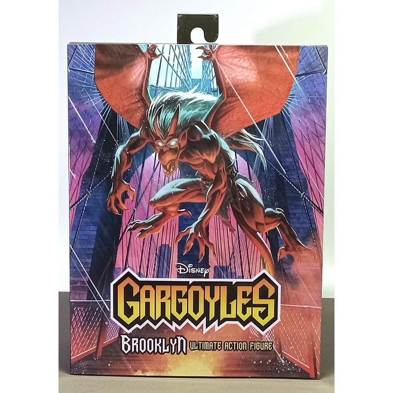 NECA Gargoyles Ultimate Brooklyn 7-Inch Scale Action Figure, Front Cover of Package