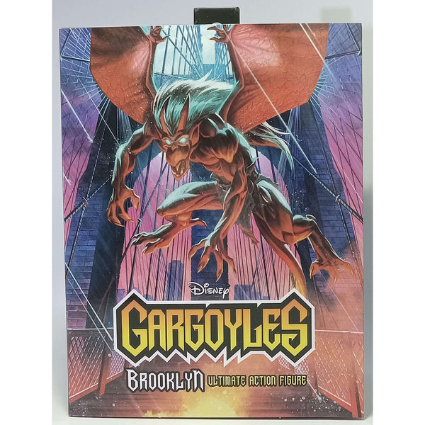 NECA Gargoyles Ultimate Brooklyn 7-Inch Scale Action Figure, Front Cover of Package
