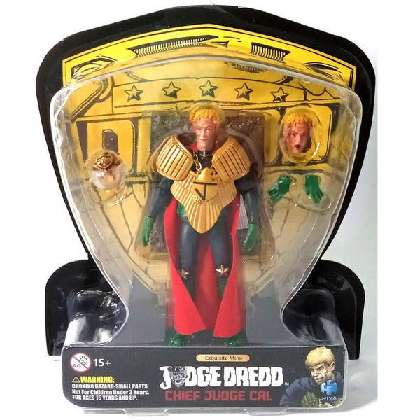 Hiya Toys Judge Dredd Chief Judge Caligula 1:18 Scale Exquisite Mini Action Figure - Previews Exclusive Package Image
