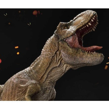 Tyrannosaurus Rex 1/38 Scale 9" Statue - Jurassic World: Fallen Kingdom - Prime Studio, Closeup left side