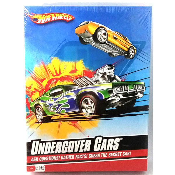 Hot Wheels Undercover Cars Board Game Package Display