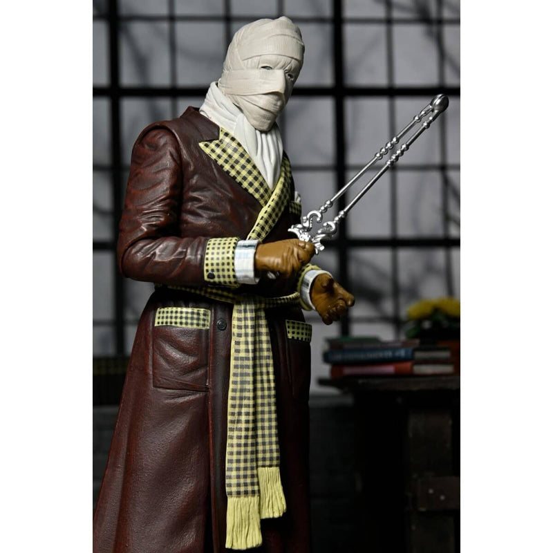 Ultimate Invisible Man (Kemp House) Universal Monsters 7" Scale NECA Action Figure, figure holding poker