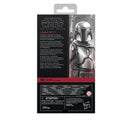 Packaging of a Star Wars Jango Fett action figure with branding and product details.