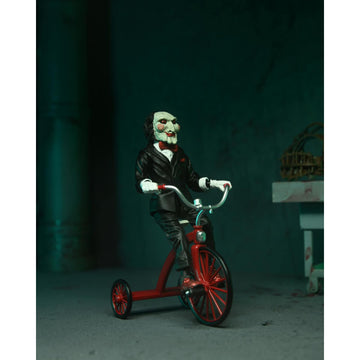 Figurine Neca Saw Cult Classics Jigsaw Killer Avec Marionnette Et Tricycle - Neuf, Jamais Ouvert