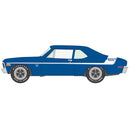 Johnny Lightning 2025 Muscle Cars USA (R1A) 1970 Yenko Deuce Chevy Nova, Fathom Blue Ply w/White Yenko Deuce Stripes 