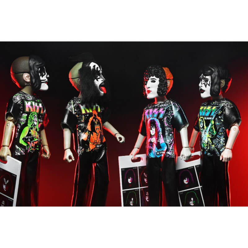 Ben Cooper KISS Series 6-Inch NECA Clothed Figures 4-Piece Bundle