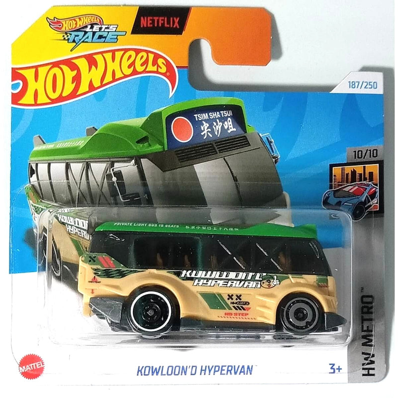 Hot Wheels 2024 Mainline HW Metro Series Cars (Short Card) Kowloon'd HyperVan 10/10 187/250