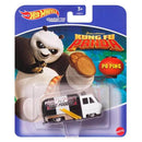 Hot Wheels 2023 DreamWorks Character Cars 1:64 Scale Diecast Vehicles Kung Fu Panda Po Ping HNY17