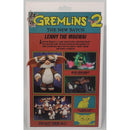 Gremlins 2 toy packaging featuring Lenny the Mogwai and other characters.