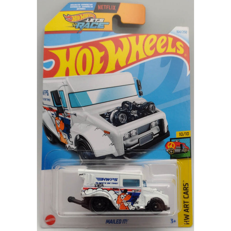 Hot Wheels 2024 Mainline HW Art Cars Series 1:64 Scale Diecast Cars (International Card), mailed it!