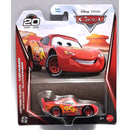 Mattel Disney Pixar Cars Lightning McQueen diecast toy car featuring the red number 95 race car with yellow lightning accents.
