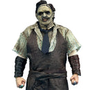 Horror character figure with a detailed costume on a white background