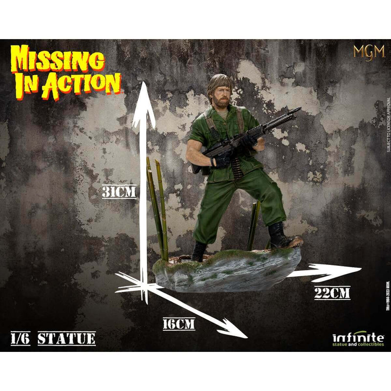 Chuck Norris Missing In Action 1984 1/6 Scale Limited Edition Statue - INFINITE STATUE