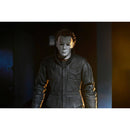 Halloween Resurrection Ultimate Michael Myers 7-Inch Scale Action Figure pictured in front of a dark room