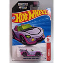 Hot Wheels Monster High toy car in packaging on a white background