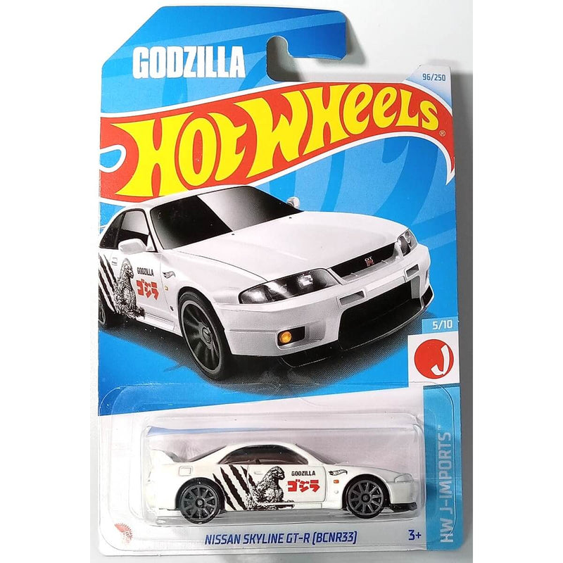 Hot Wheels 2024 Mainline HW J-Imports Series 1:64 Scale Diecast Cars (International Card) Nissan Skyline GT-R (BCNR33)