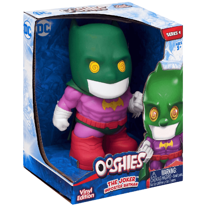 Ooshies The Joker Imposter Batman 4-Inch Vinyl Figure in package