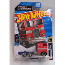 Hot Wheels Optimus Prime toy truck in packaging