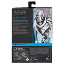 Star Wars General Grievous action figure packaging with character illustration and text.