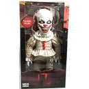 Mezco Toyz IT: Talking Sinister Pennywise Designer Series 15-Inch Doll, Front View of Package