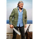 Ultimate Sam Quint Jaws 50th Anniversary 7” Scale Action Figure, holding a tool
