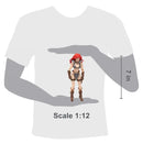 Red Sonja Epic H.A.C.K.S. 1:12 Scale Action Figure - Boss Fight Studio, displaying how many inches scale 1:12 is which is 7 inches tall