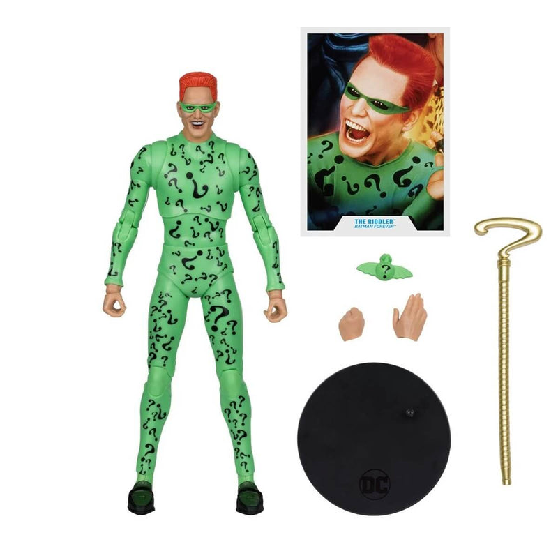 Batman Forever Build-A-Figure 4-Piece Collector's Bundle 7-Inch Scale Action Figures, The Riddler unpackaged