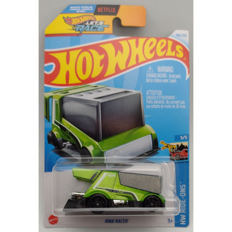 Hot Wheels 2024 Mainline HW Ride-Ons Series 1:64 Scale Diecast Cars (International Card) Rink Racer