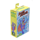 Super Grover toy packaging from Sesame Street on a white background