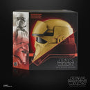 Star Wars The Black Series Shoretrooper helmet packaging on a black background
