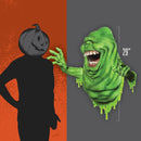 Ghostbusters Wall Decor 3-Piece Bundle - Trick Or Treat Studios, Slimer Wlallbreaker showing size measurements