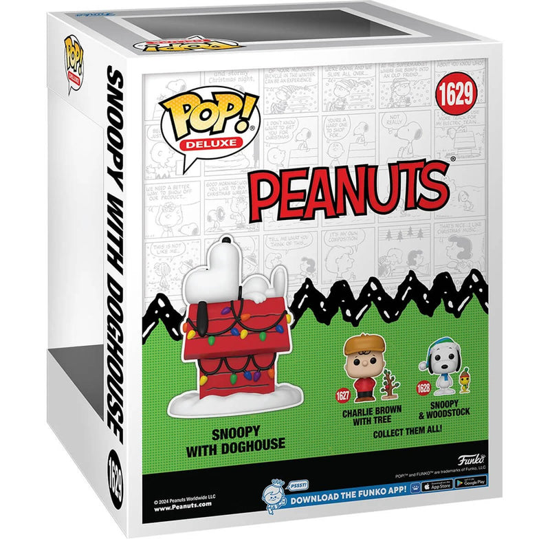 A Charlie Brown Christmas Snoopy with Doghouse Deluxe Funko Pop! Vinyl Figure