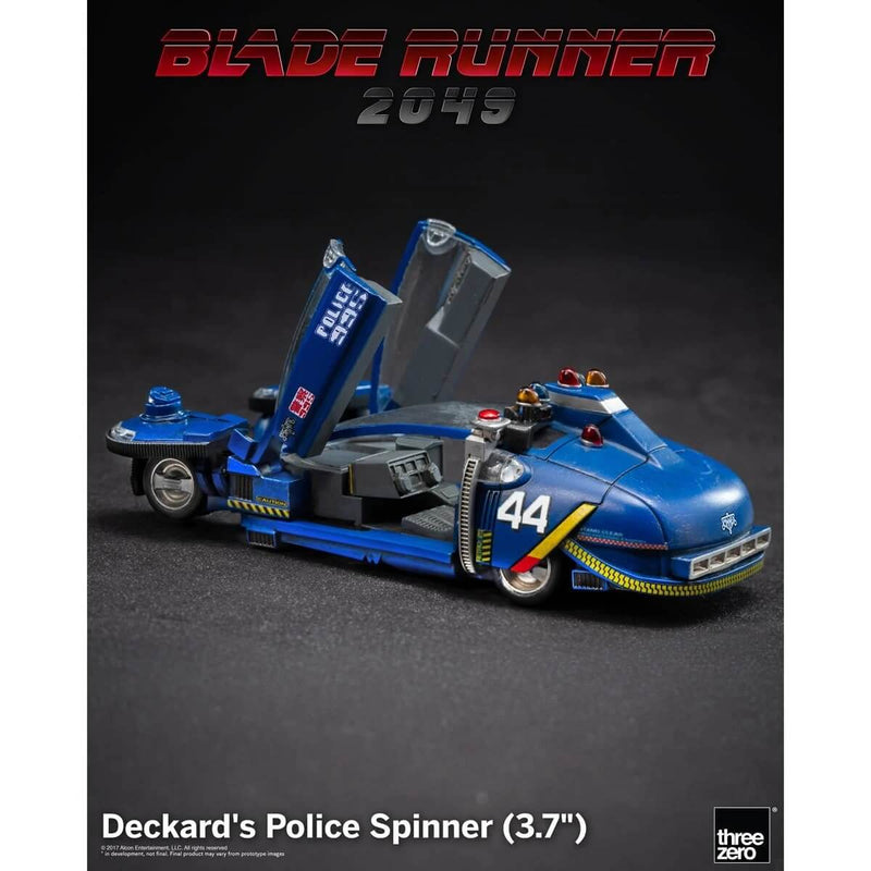 Deckard's Police Spinner Blade Runner 2049 3.5" Die-Cast Metal Vehicle, doors open