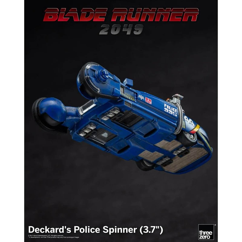 Deckard's Police Spinner Blade Runner 2049 3.5" Die-Cast Metal Vehicle, bottom