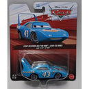 Toy Strip Weathers car in packaging with Disney Pixar Cars branding