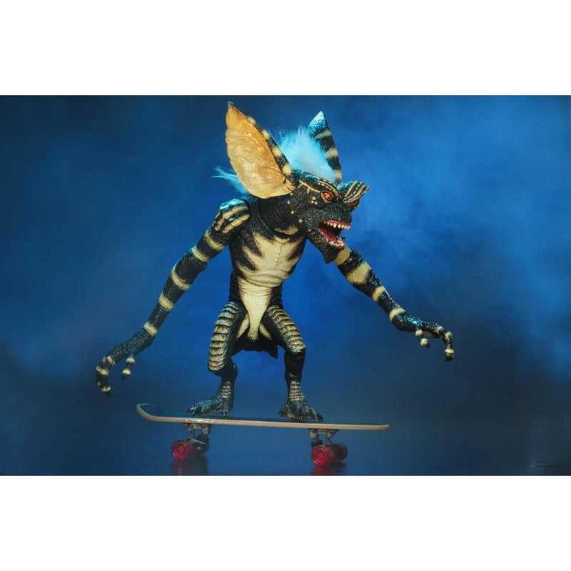 Evolution of a Gremlin Gremlins 40th Anniversary Box Set 7” Scale Action Figures, Stripe on skateboard