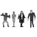 Toony Terrors Silver Screen Edition: Universal Monsters 6 Inch Action Figures -  Wolf Man, The Mummy, Dracula, and Frankenstein’s Monster