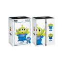 Two boxes of Pixar Alien figurines with packaging on a white background
