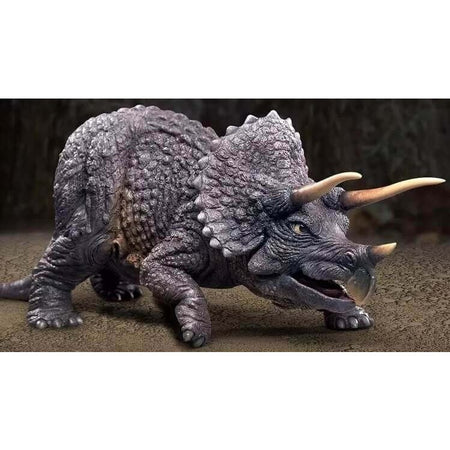 Star Ace X-Plus Triceratops Harryhausen 100 Year Ann. Series 15-Inch (Model Kit) SA9012M, finished painted model, right side