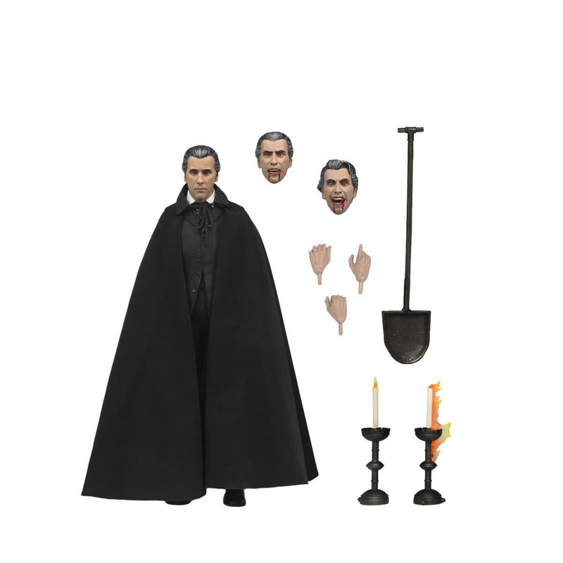 Ultimate Count Dracula - Hammer Films: Horror of Dracula (1958) 7" Scale Action Figure, unpackaged with accessories