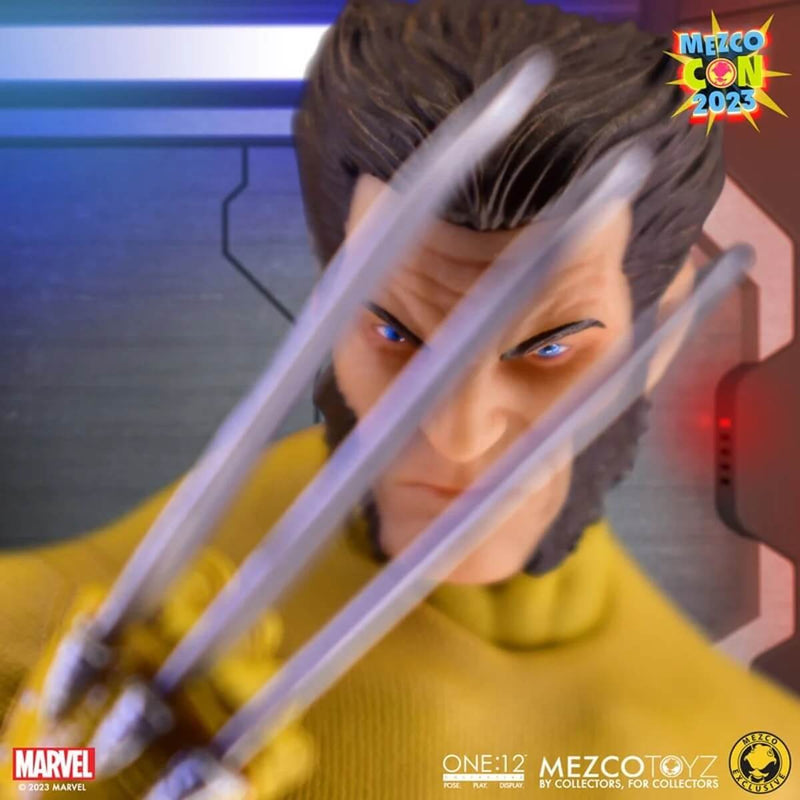 Wolverine: Uncanny X-Men One:12 Collective Mezco Action Figure, claws close up