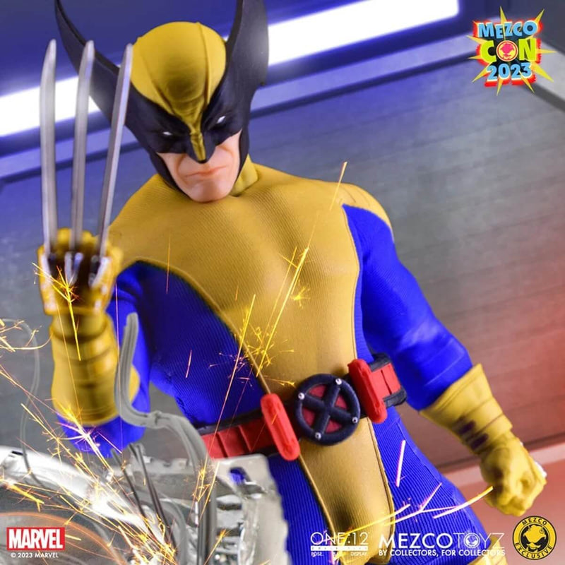 Wolverine: Uncanny X-Men One:12 Collective Mezco Action Figure, unpackaged with mask on