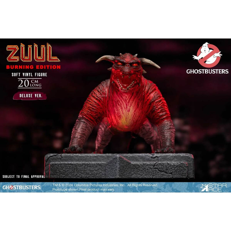 Zuul Terror Dog (2.0) (Glowing Red Version) Ghostbusters 1/8 Scale Collectible Figure - Star Ace, front view unpackaged