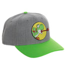Bioworld Super Mario Yoshi Curved Bill Snapback