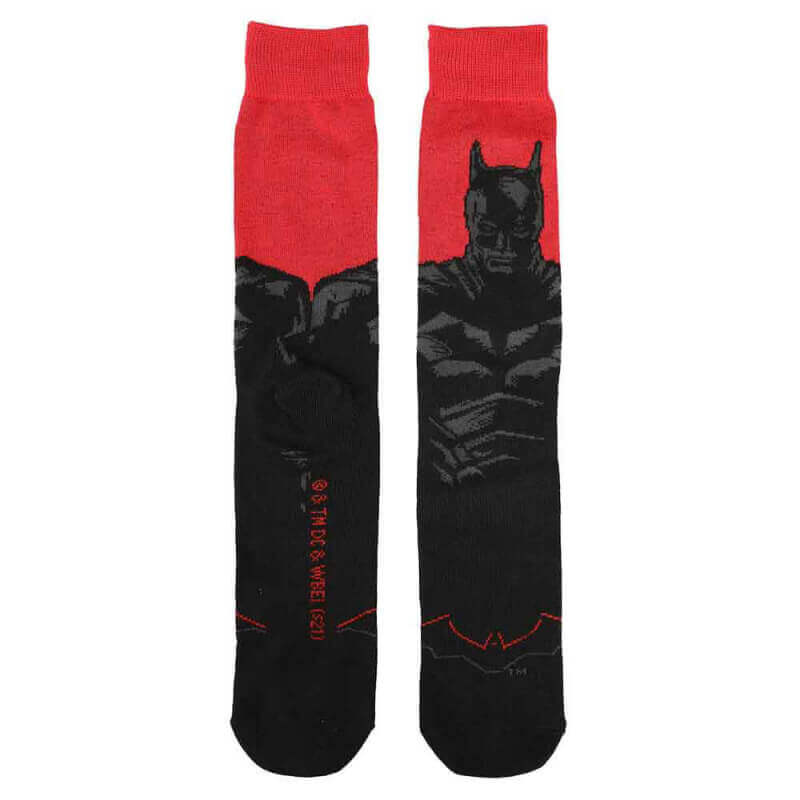 Bioworld DC Comics The Batman Movie 5 Pair Crew Socks
