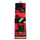 Bioworld DC Comics The Batman Movie 5 Pair Crew Socks