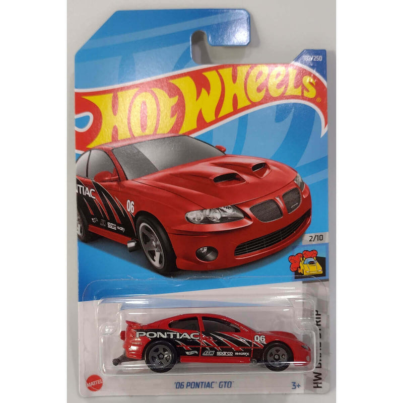 Hot Wheels 2022 HW Drag Strip Series Cars '06 Pontiac GTO 2/10 182/250