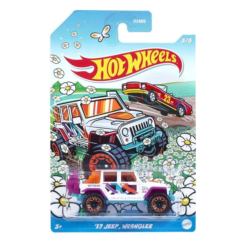Hot Wheels 2023 Spring Collection Cars, '17 Jeep Wrangler